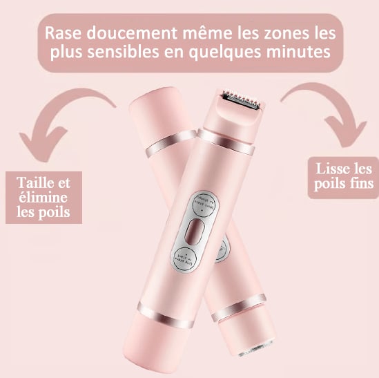 Rasoir électrique 2 en 1