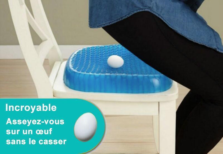 COUSIN EN GEL CONFORTABLE ET PRATIQUE