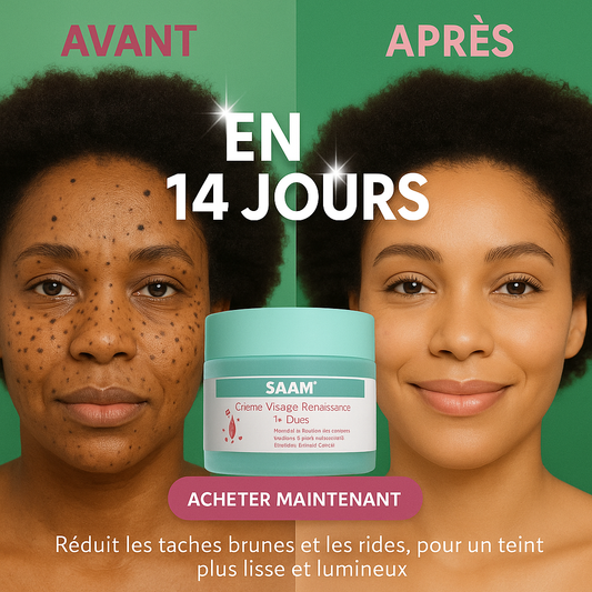 Crème visage régénérante anti-tâches