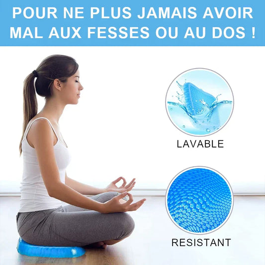 COUSIN EN GEL CONFORTABLE ET PRATIQUE