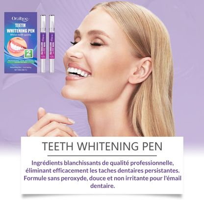 ✨ Stylo Blanchissant Pour Dents – ORALHOE