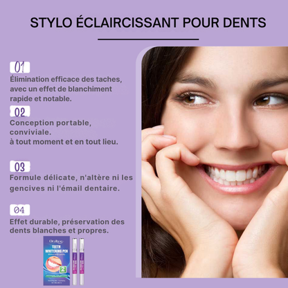 ✨ Stylo Blanchissant Pour Dents – ORALHOE