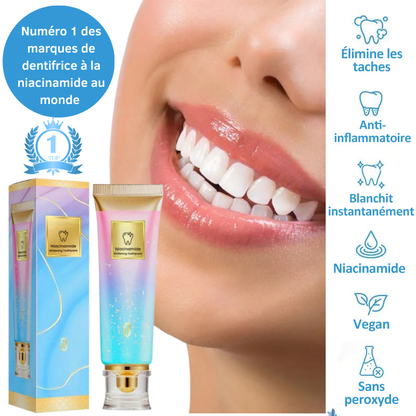 Dentifrice blanchissant à la Niacinamide Ultra Efficace