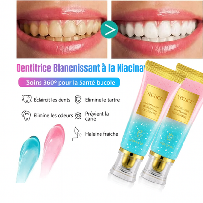 Dentifrice blanchissant à la Niacinamide Ultra Efficace